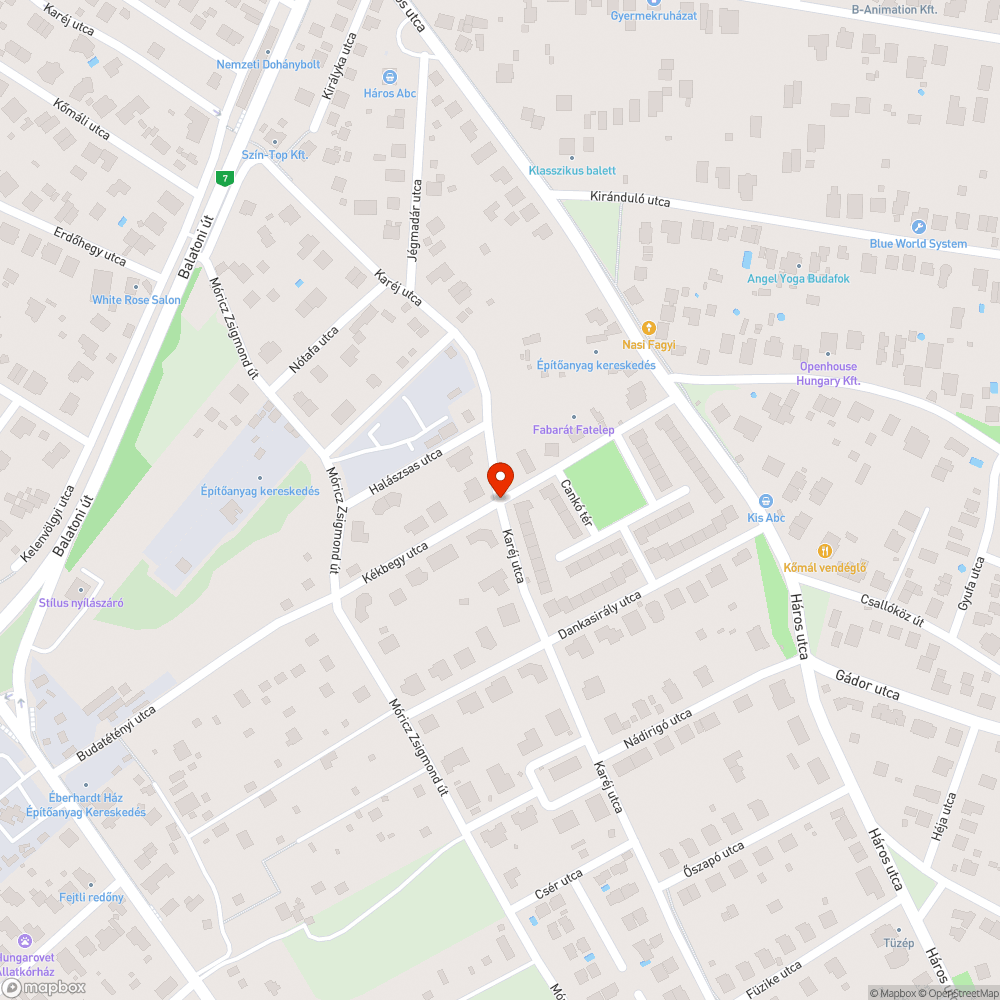 Jobbkezes utcák bejelentés helye