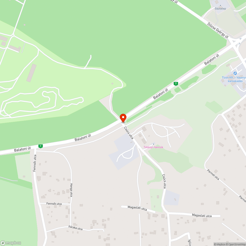 Lekopott záróvonal bejelentés helye