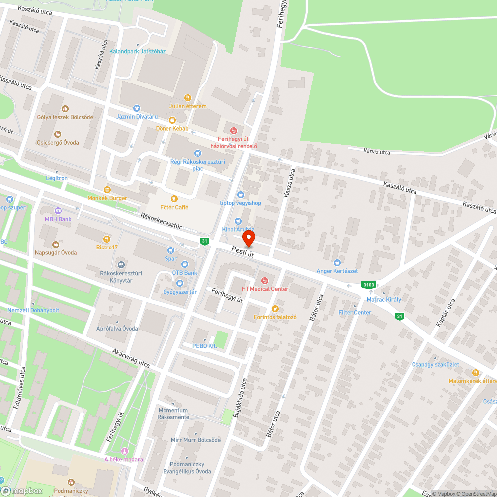 elkeritett parkolohely bejelentés helye