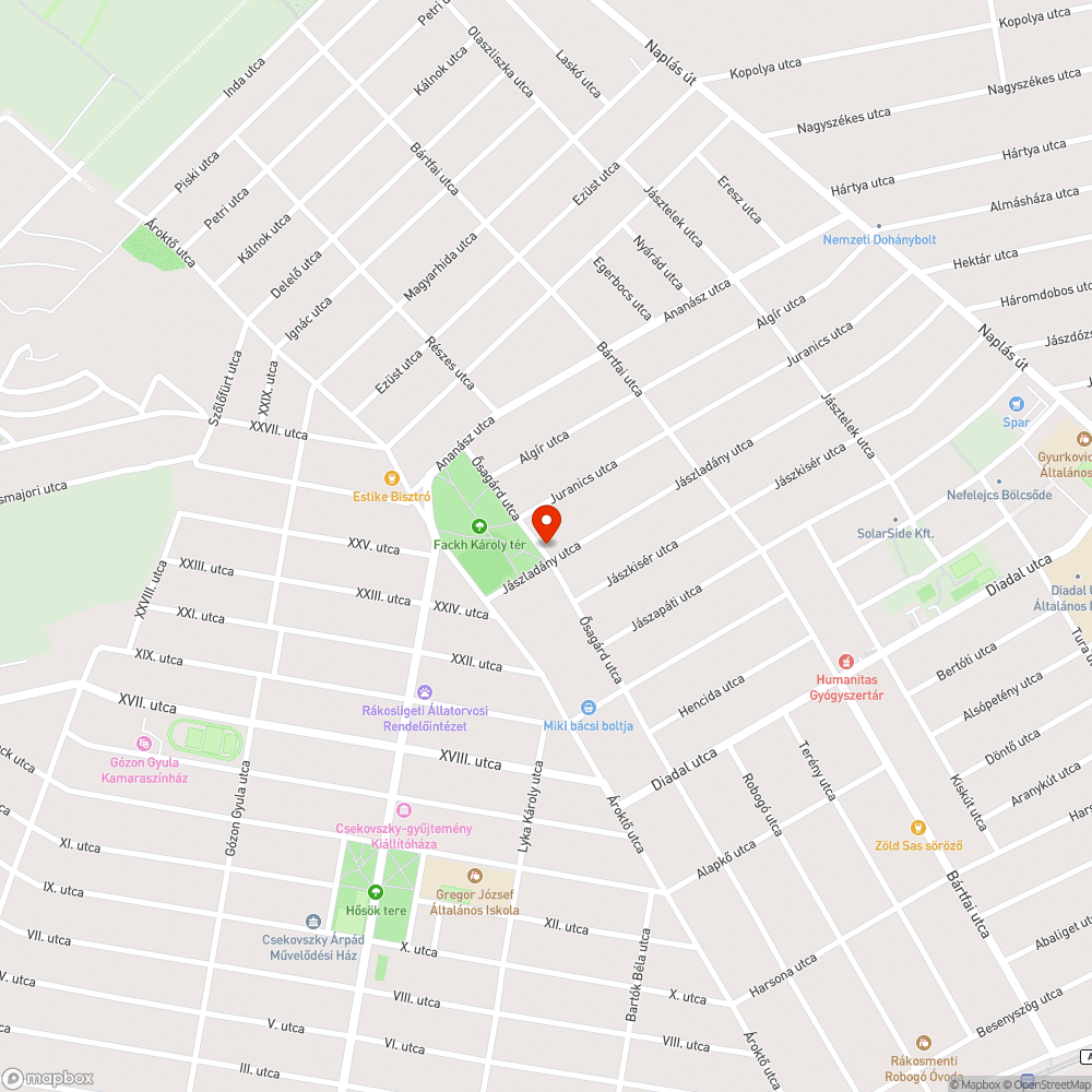 Elromlott a lámpa bejelentés helye