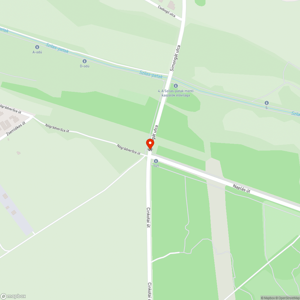 Ide elkelne egy zebra bejelentés helye