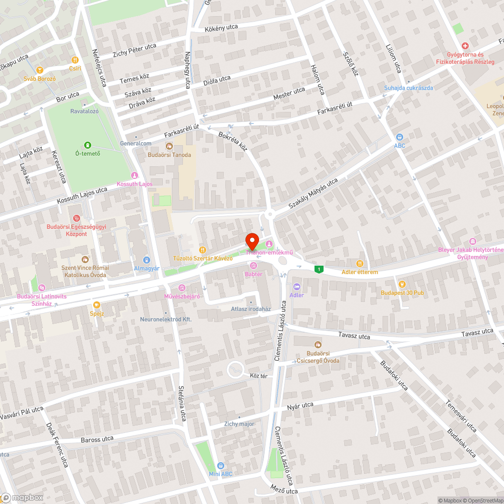 Lesüllyedt víznyelőrács bejelentés helye