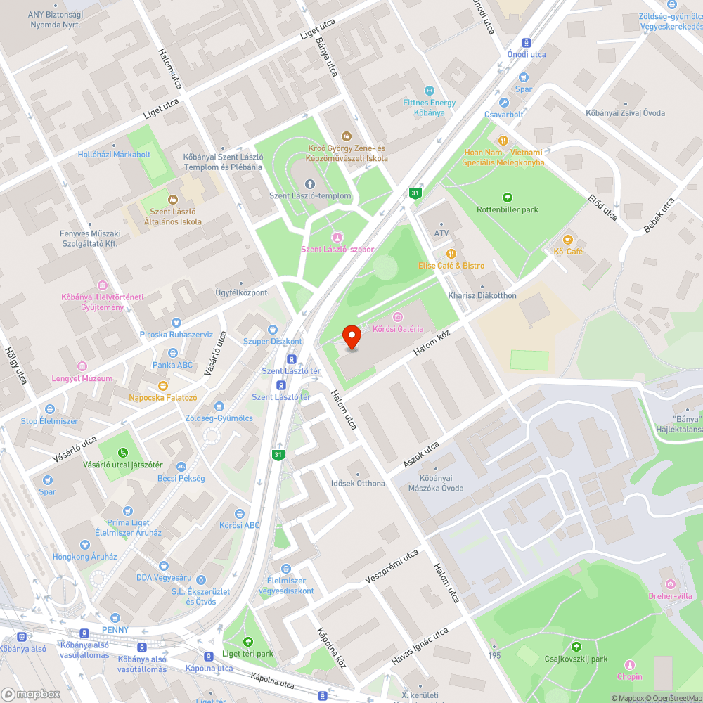 A Kőrösi Kulturális központ leesett márványlapjai. bejelentés helye