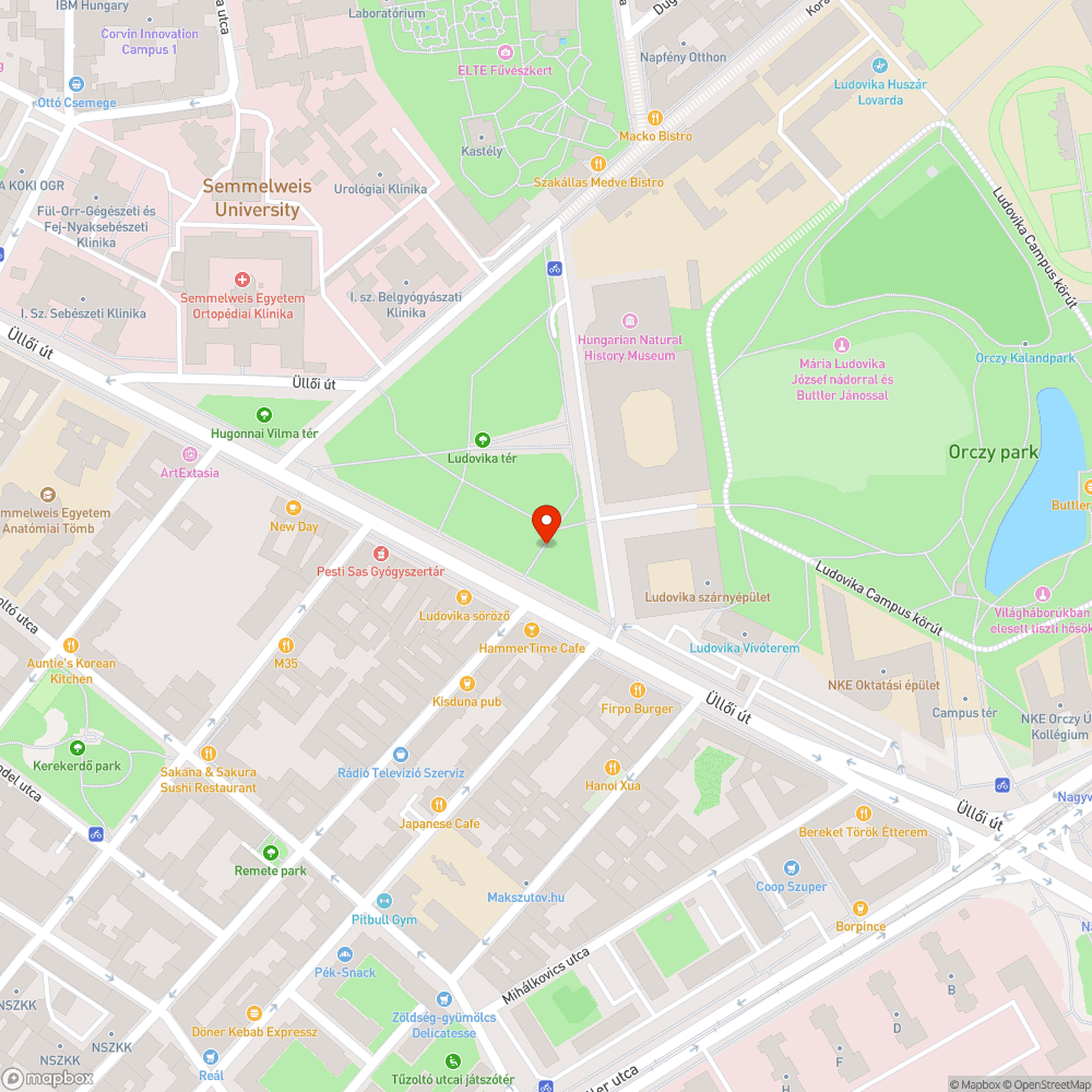 nyitott lámpaoszlop bejelentés helye