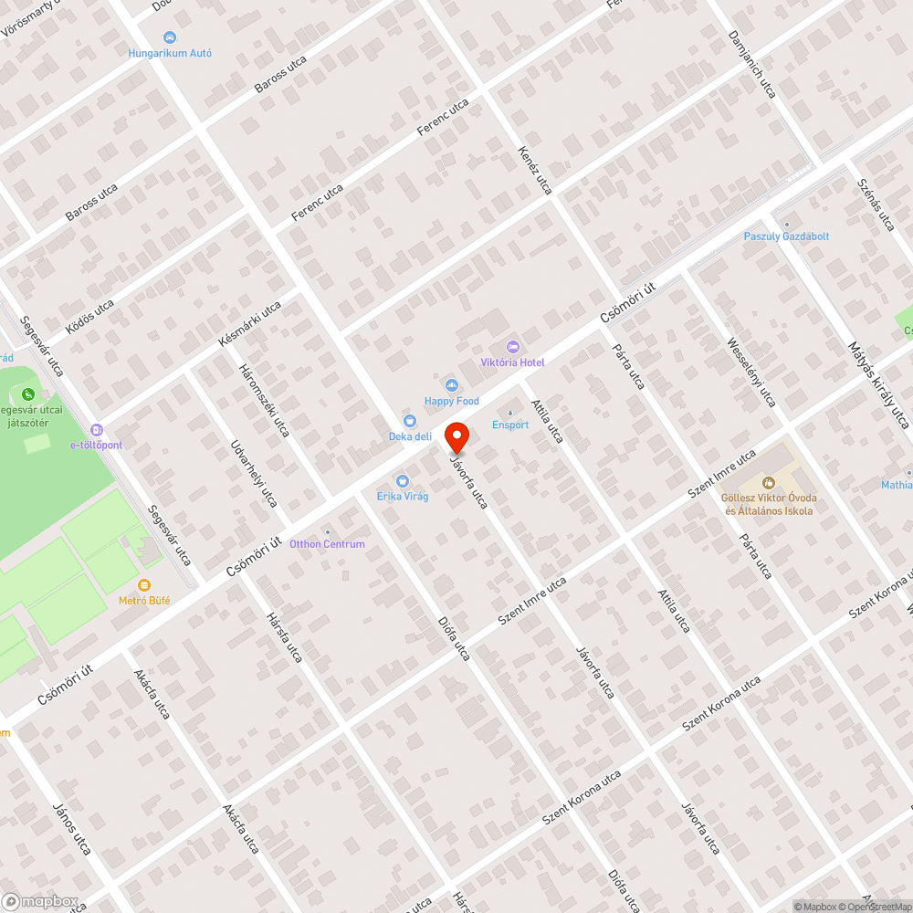 Törmelék/hulladék a csapadékcsatornában bejelentés helye