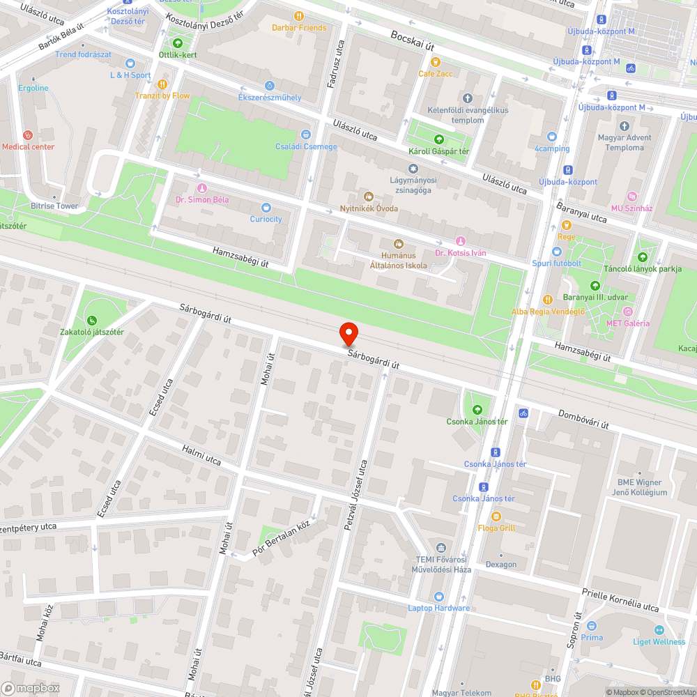 Rendezetlen bejelentés helye