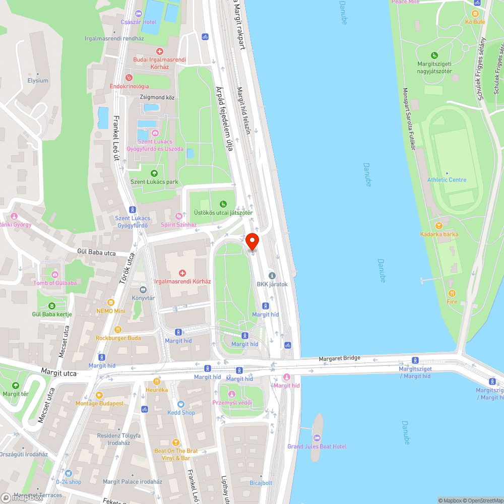 Útburkolati jel(felfestés) hiánya miatti össze-vissza közlekedés bejelentés helye