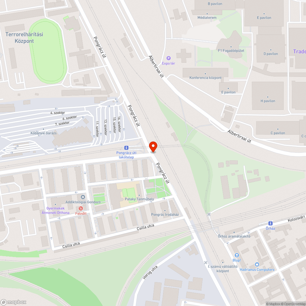 elgörbült poller bejelentés helye