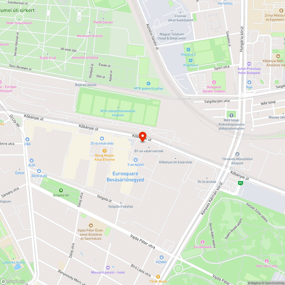 Kőbányai út balkáni állapota (3.rész) bejelentés helye