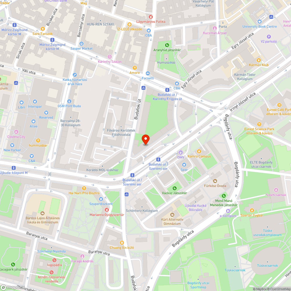 Illegális parkolóhely bejelentés helye