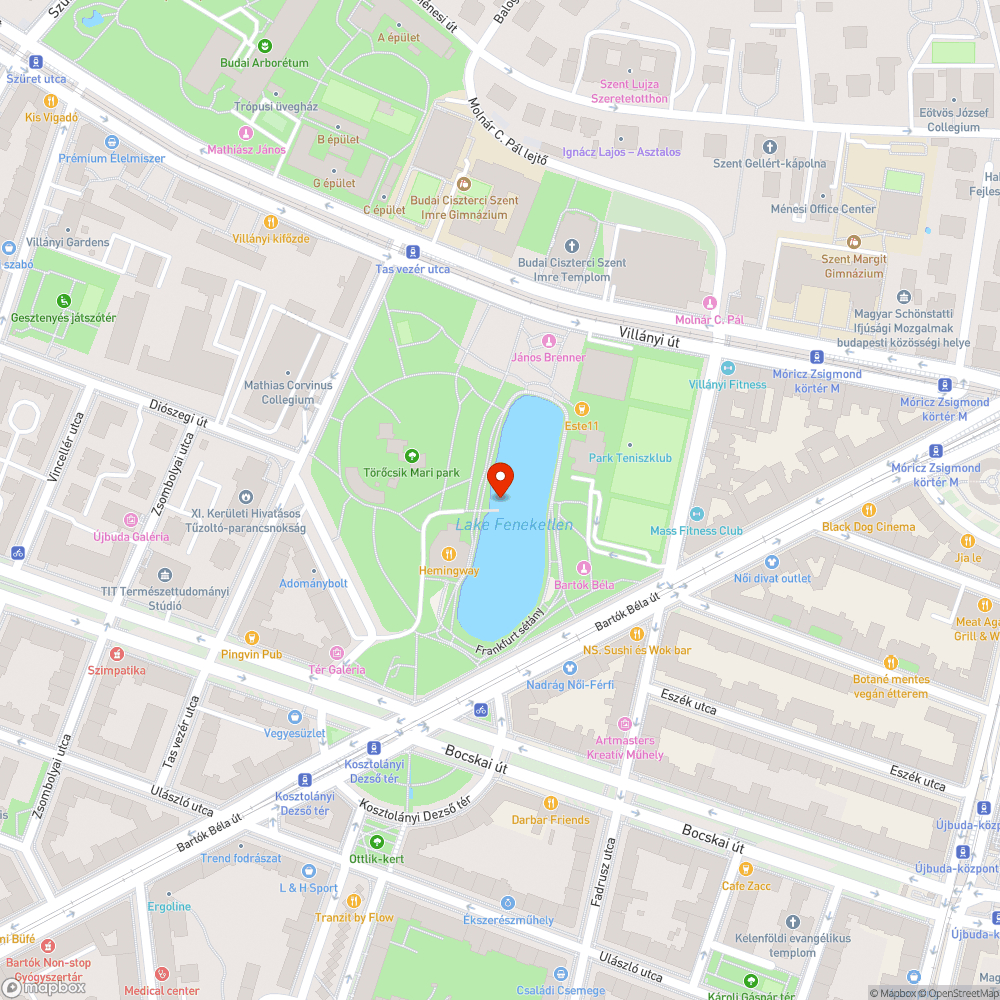 Szemét bejelentés helye