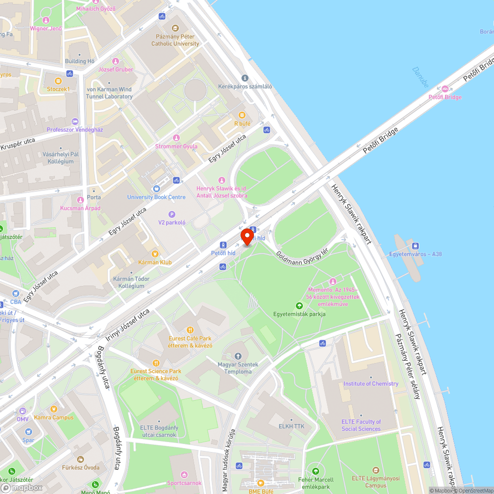 Kerékpárút a jégpáncél alatt bejelentés helye