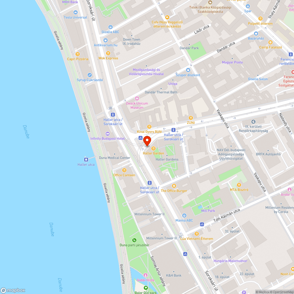 Kiégett kuka bejelentés helye