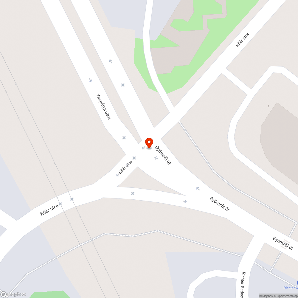 Veszelyes zebra bejelentés helye