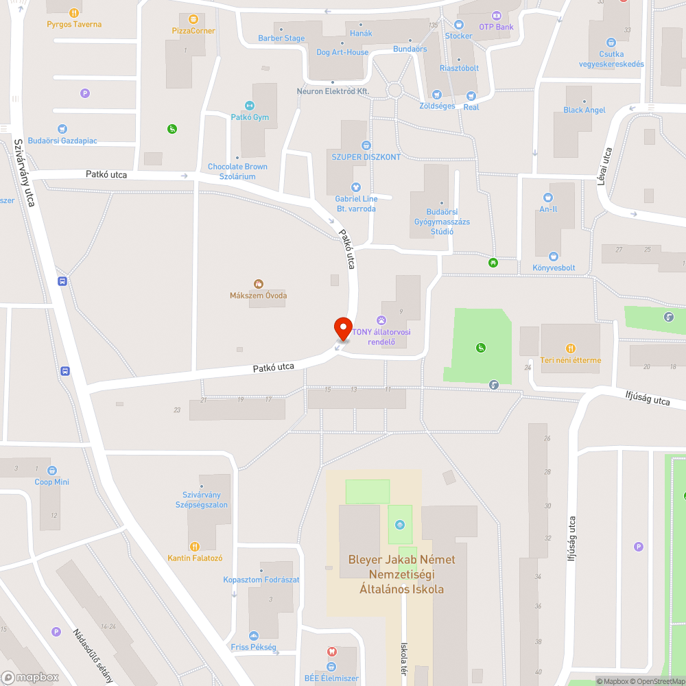 jégpáncél bejelentés helye