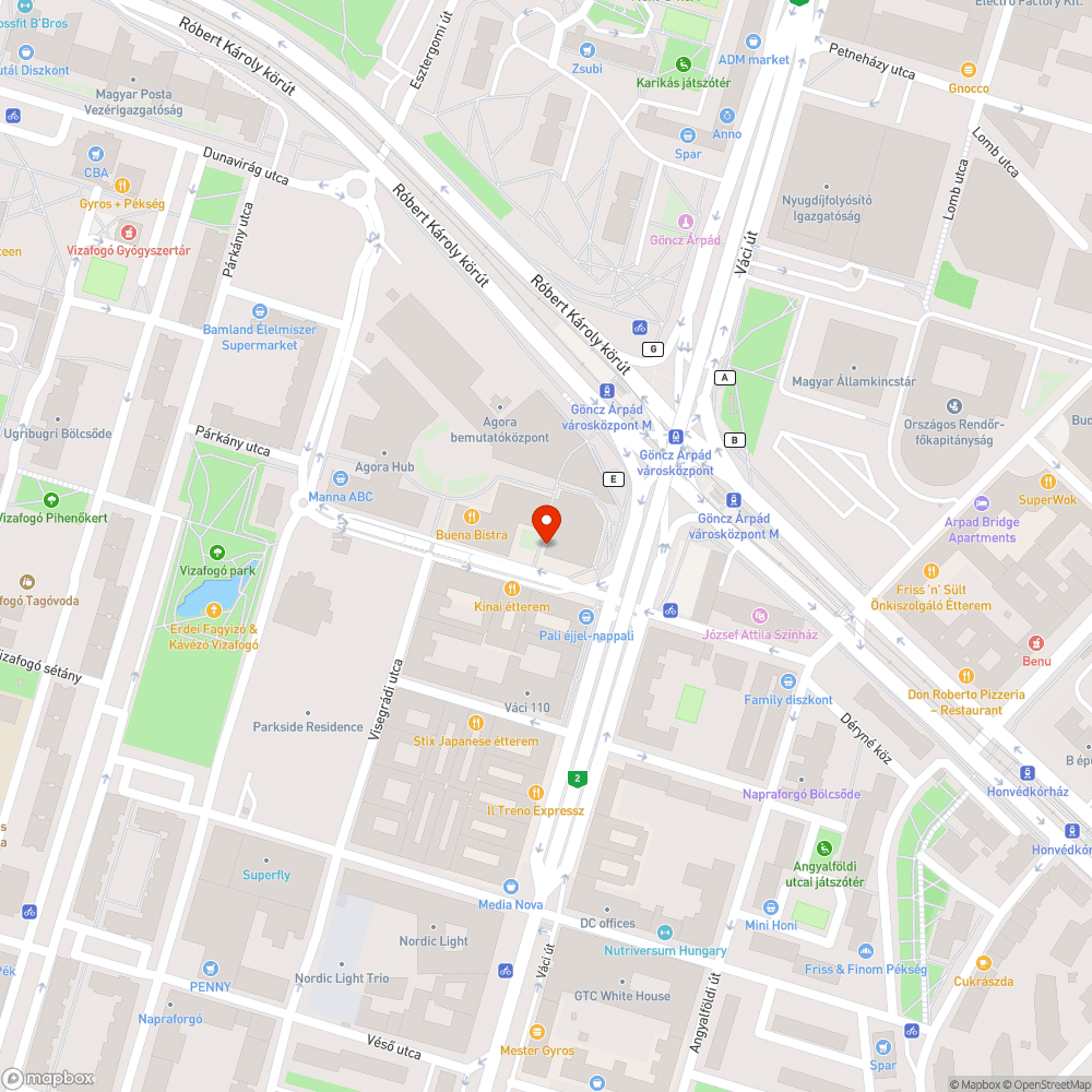 Hangos jelzőhang bejelentés helye