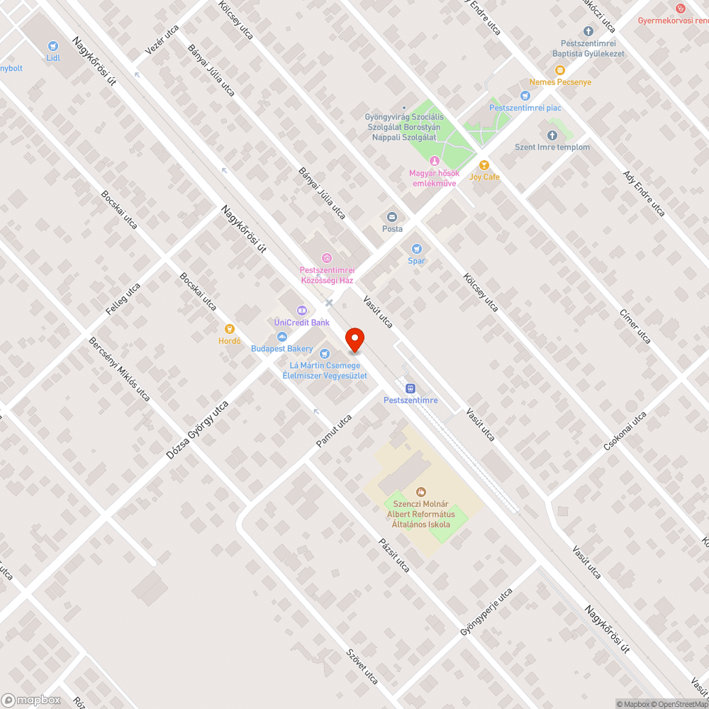 Rozsdás tábla bejelentés helye