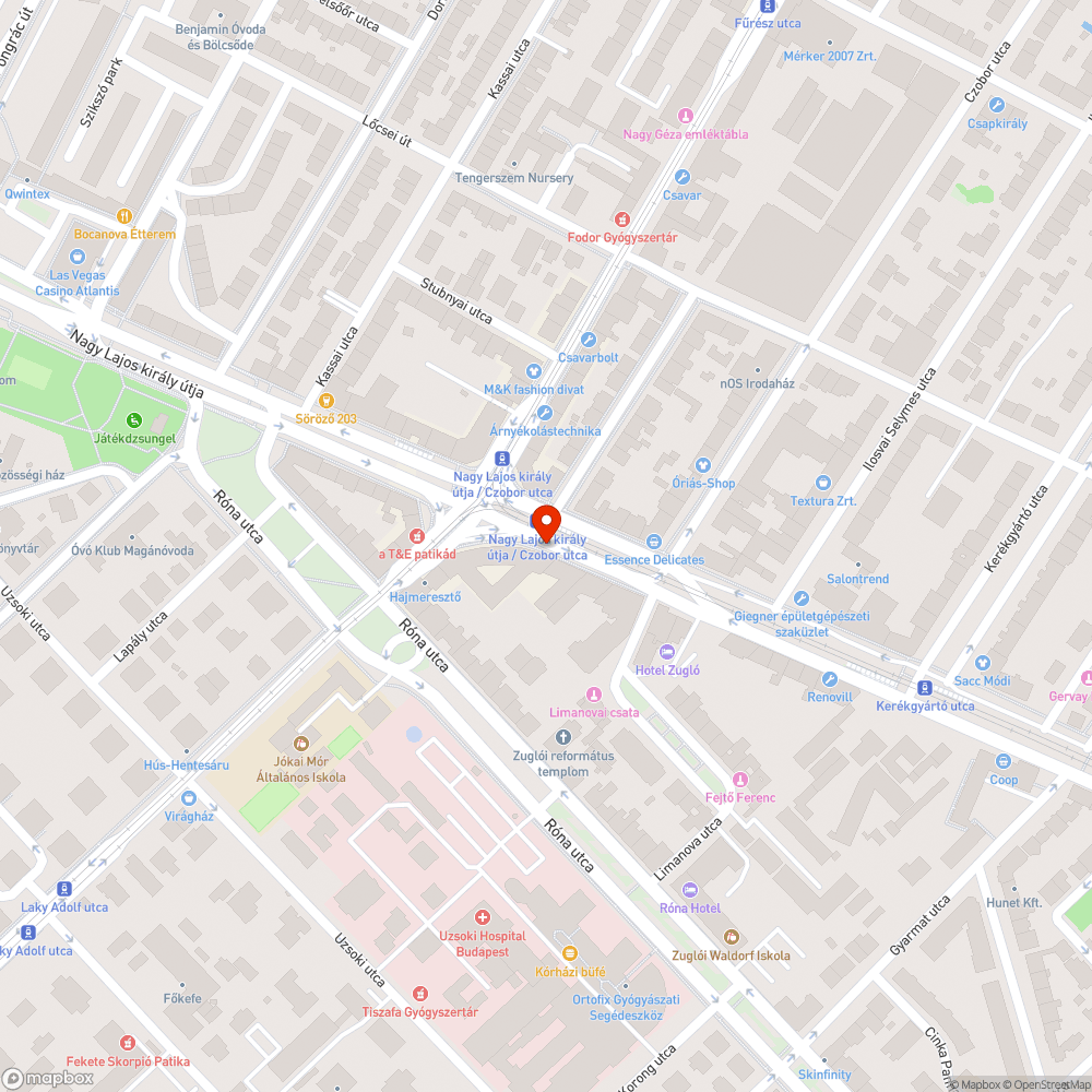 Magára hagyott autó bejelentés helye