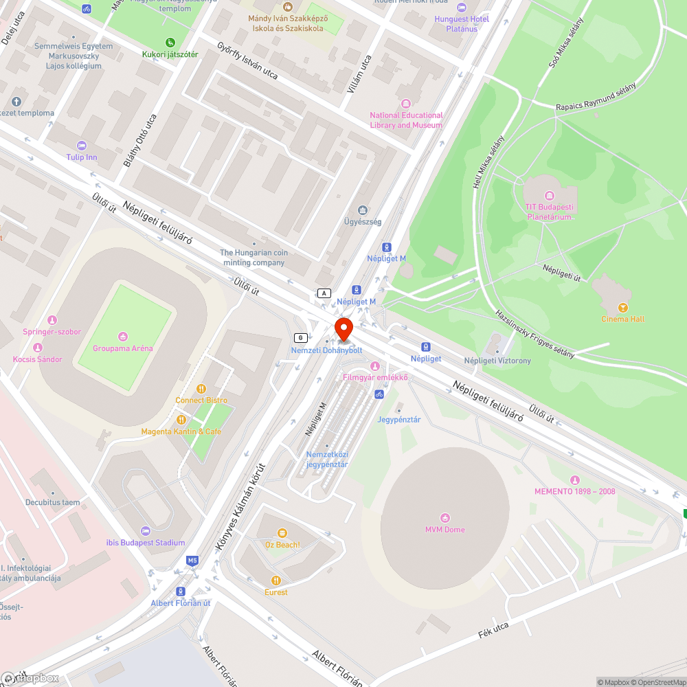 Legázolt jelzőtábla bejelentés helye