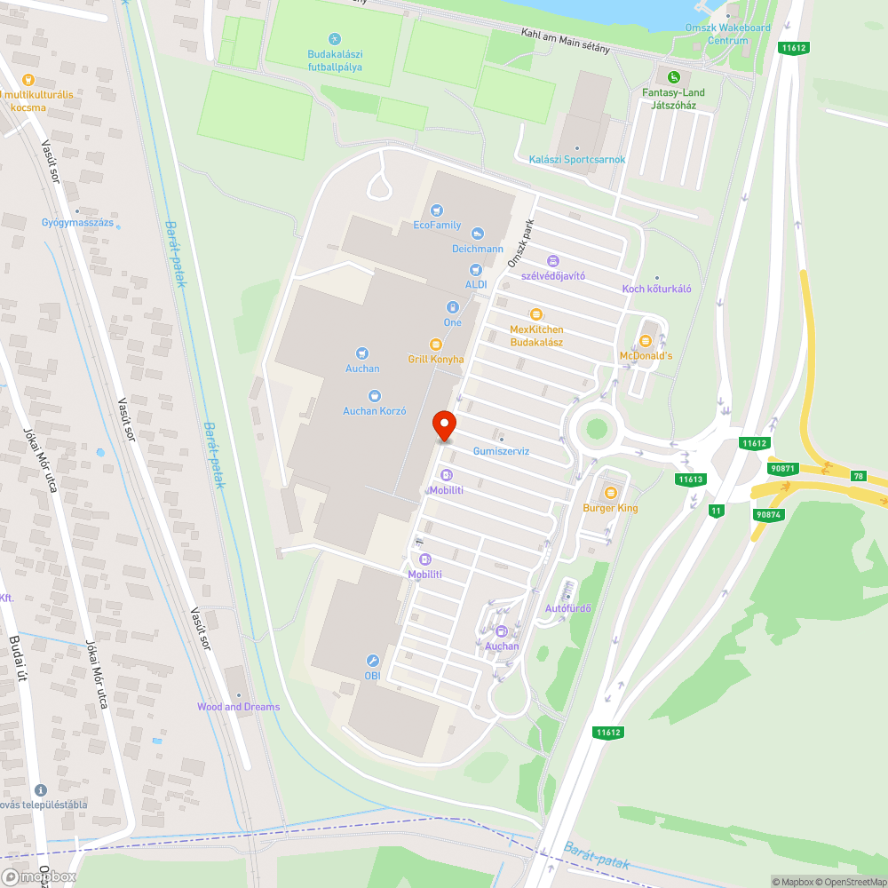 Hiányos játszótér az Omszk-parkban bejelentés helye