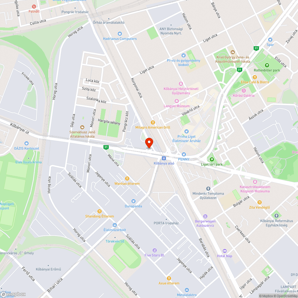 Instabil jelzőlámpa bejelentés helye