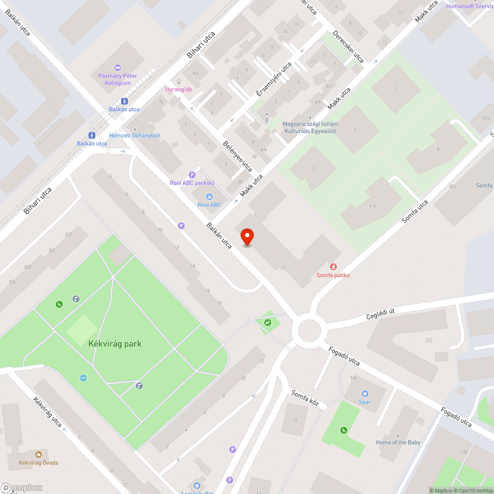 Szabálytalan parkolás bejelentés helye