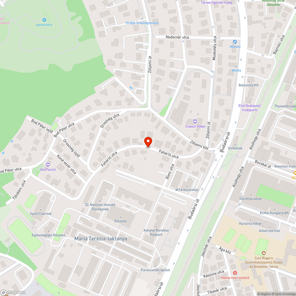 Repedezett járda a felújítás után néhány hónappal. bejelentés helye