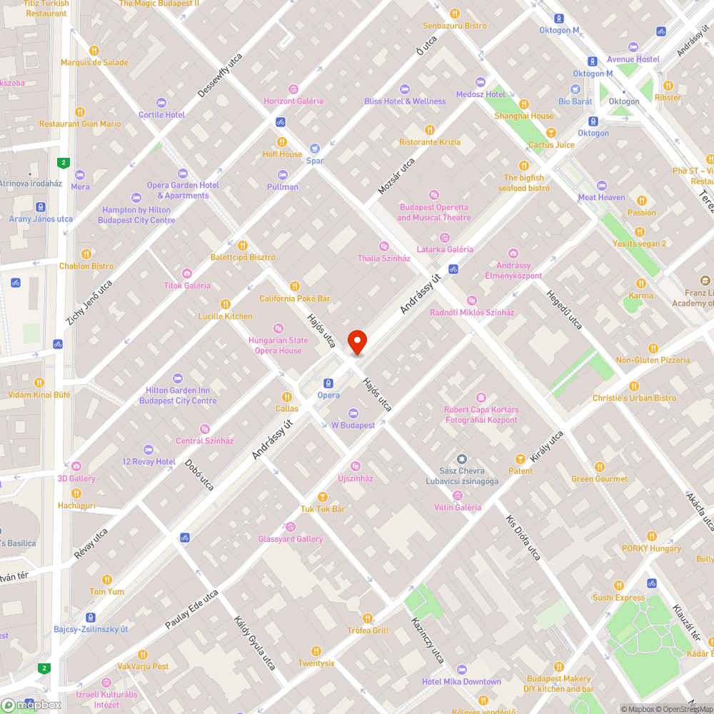 Kátyús díszkövezet az Operánál. bejelentés helye