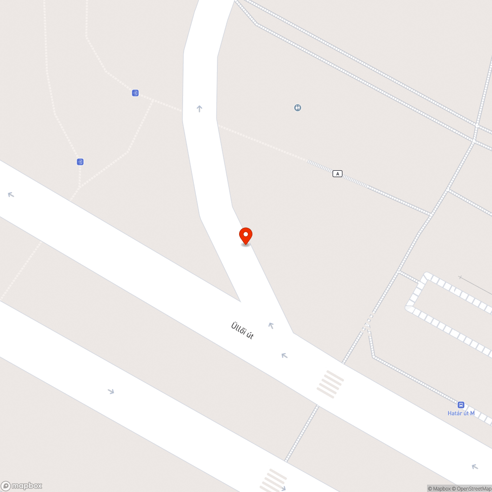 Megdöntött oszlop bejelentés helye