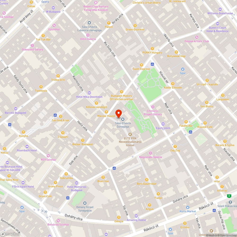 Kőtömb a Kazinczy utca 31. szám alatt. bejelentés helye