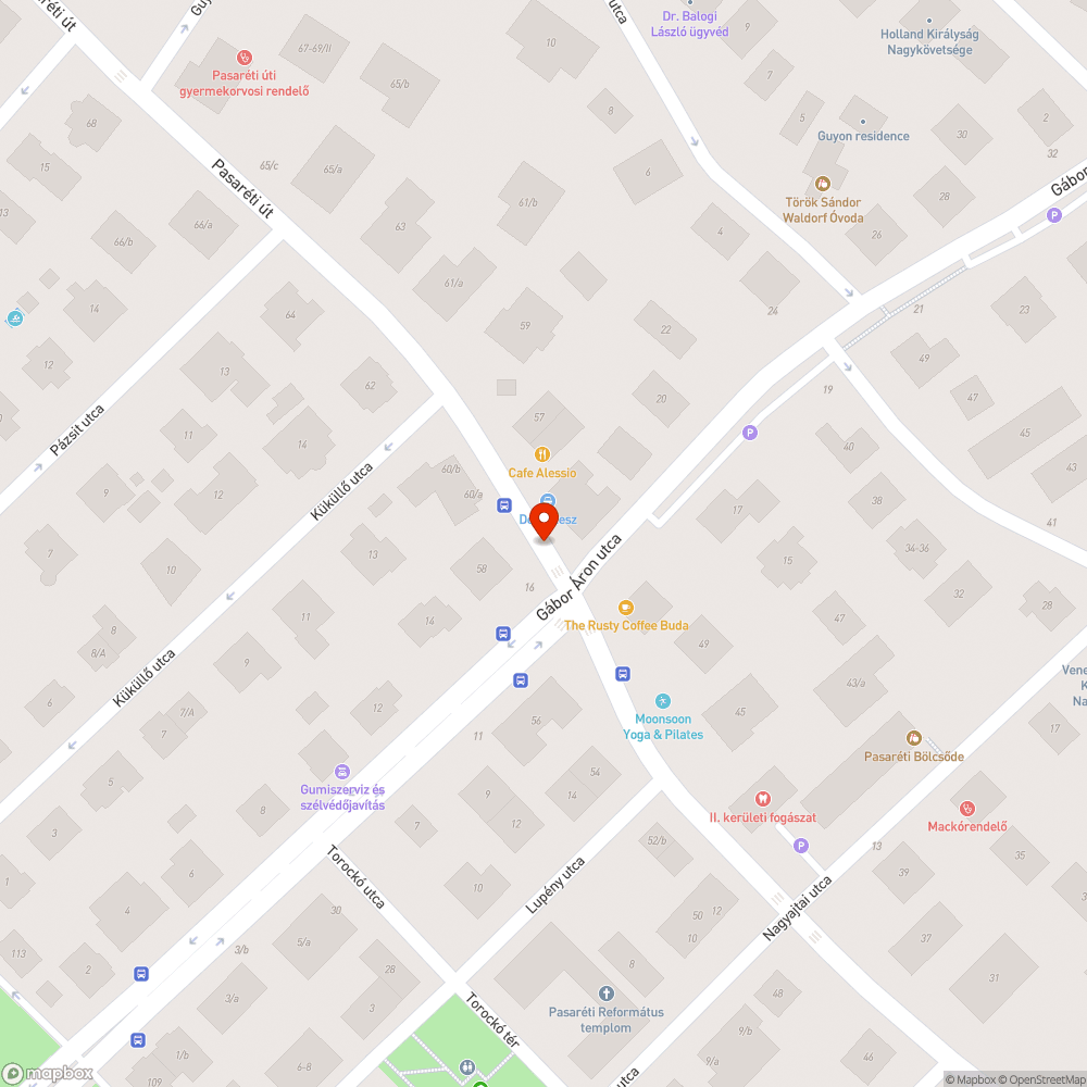 Katyu a Pasareti uton bejelentés helye