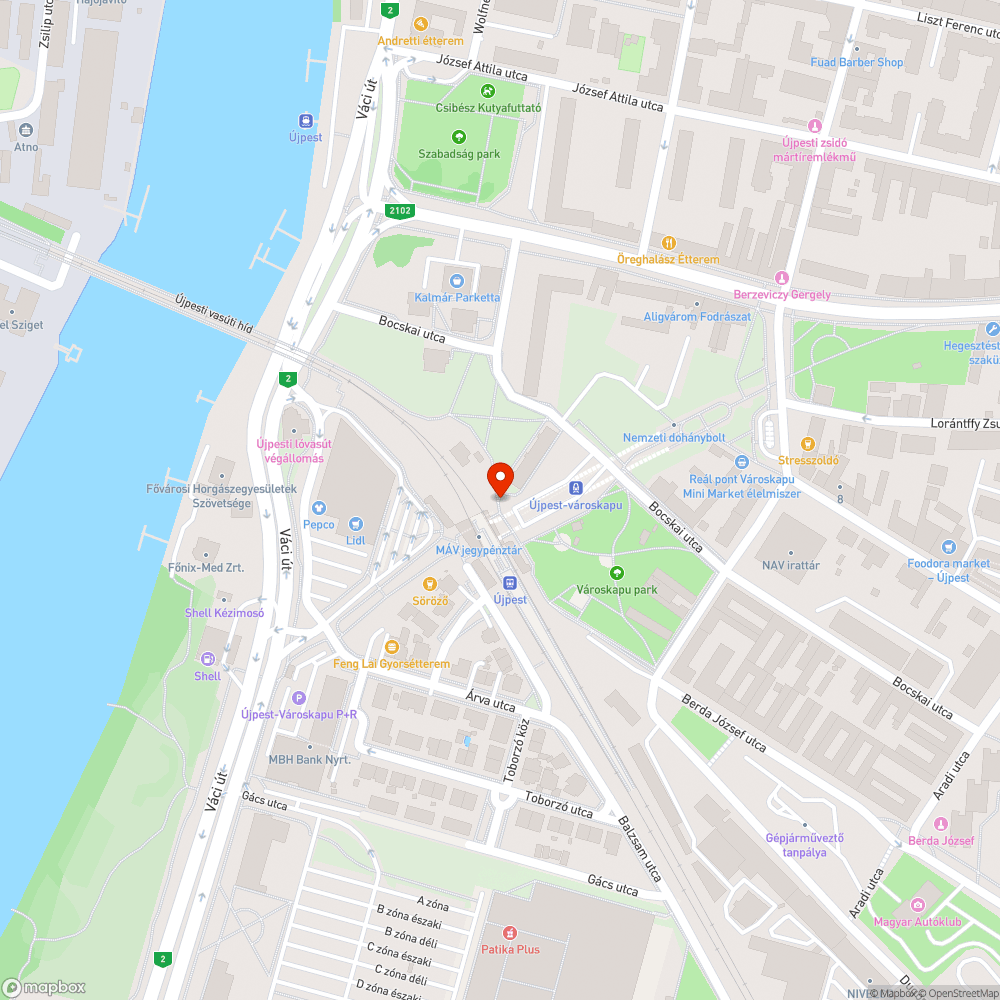 Járda jég alatt bejelentés helye