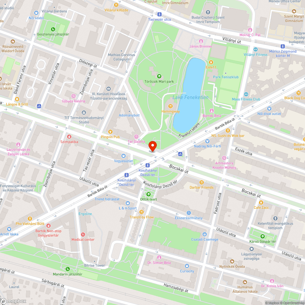 Szemetes bejelentés helye