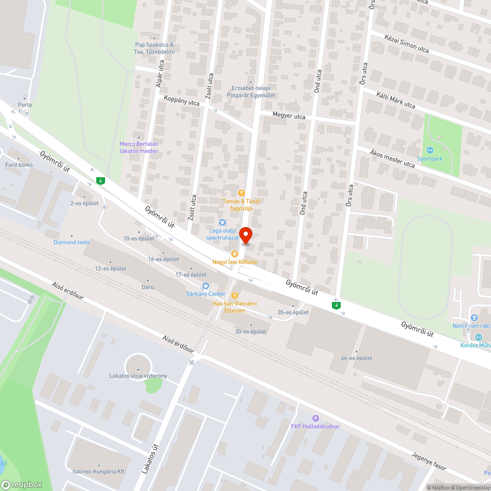 Összefirkált megálló tábla bejelentés helye