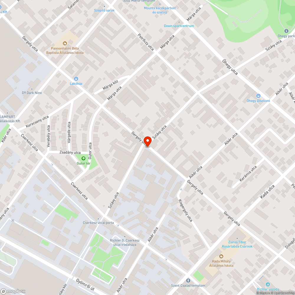 szemét forgalmas út mellett bejelentés helye