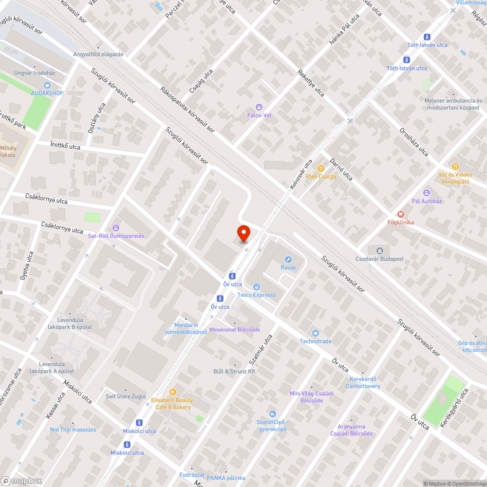 Kidőlt KRESZ tábla Erzsébet Királyné u. 122. bejelentés helye