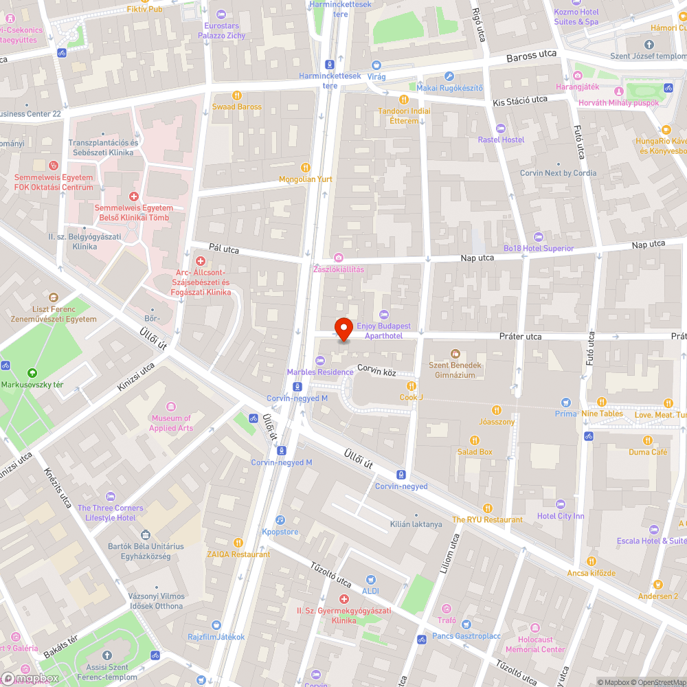 Beszakadt útfelület bejelentés helye