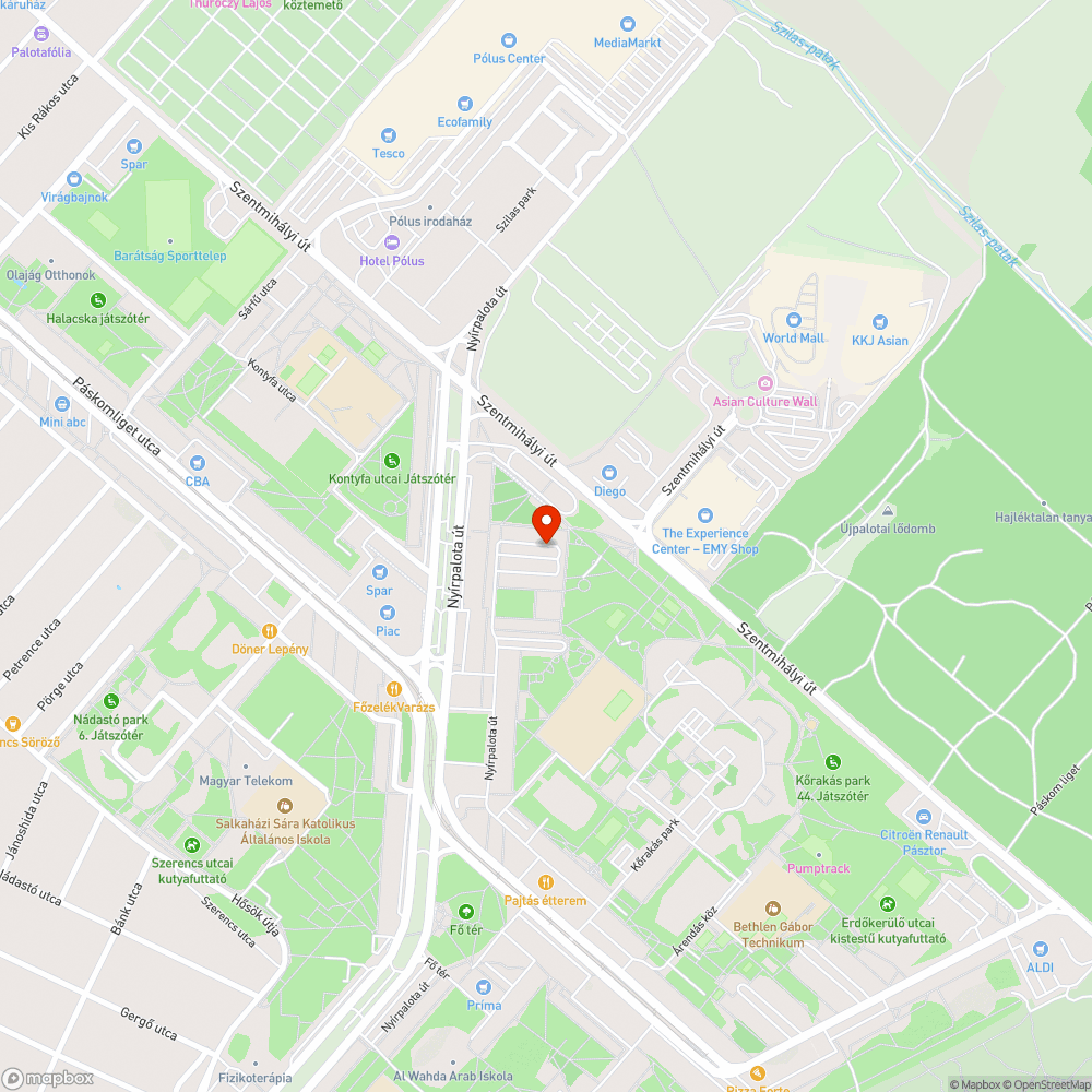 Olvadás után maradt homokozó bejelentés helye