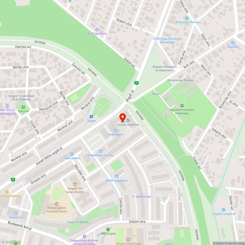 Alámosott térkő bejelentés helye