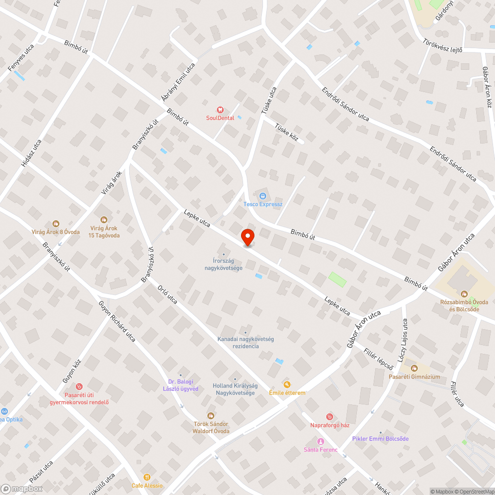 Lepke utca és Orló utca alkalmatlanok a kétirányú közlekedésre bejelentés helye