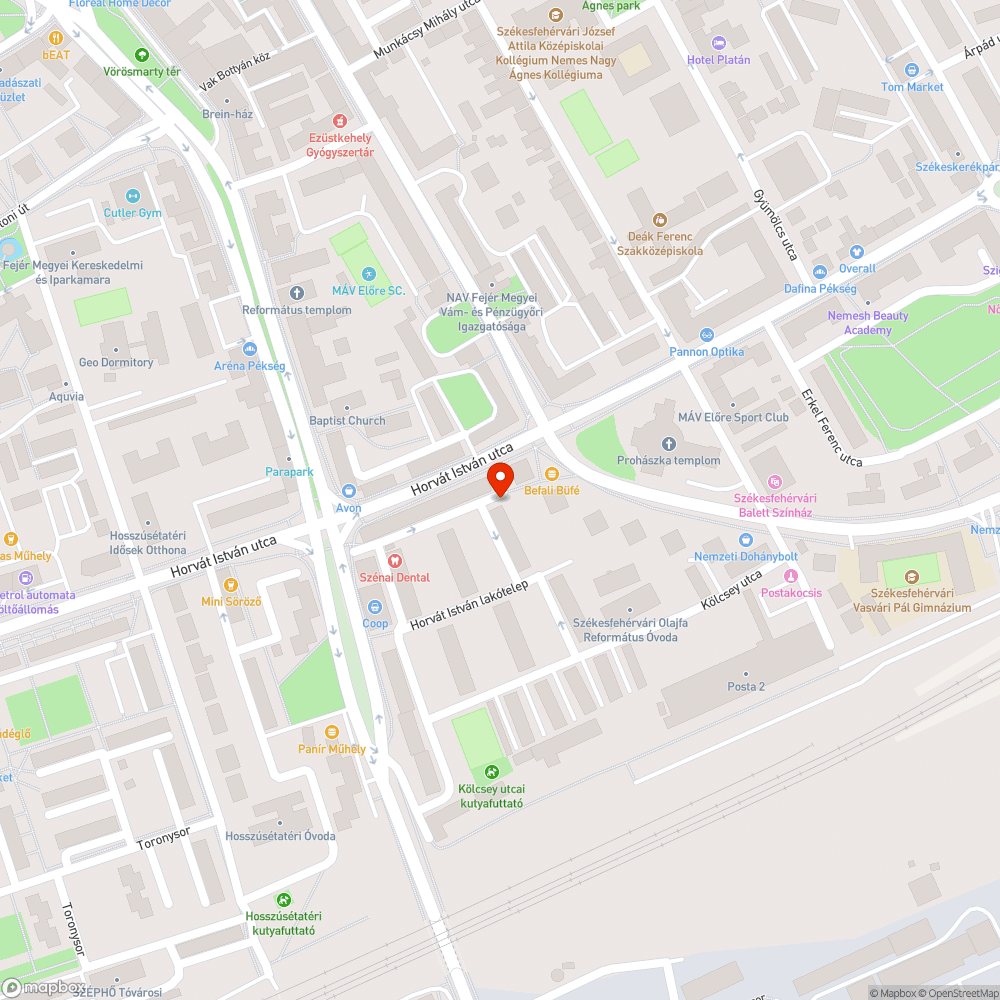 Felfestési hiányosság! bejelentés helye