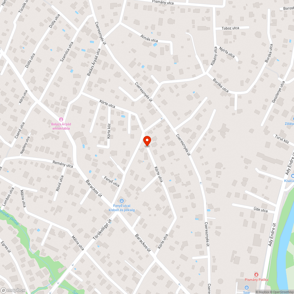 Lyuk az aszfalton bejelentés helye