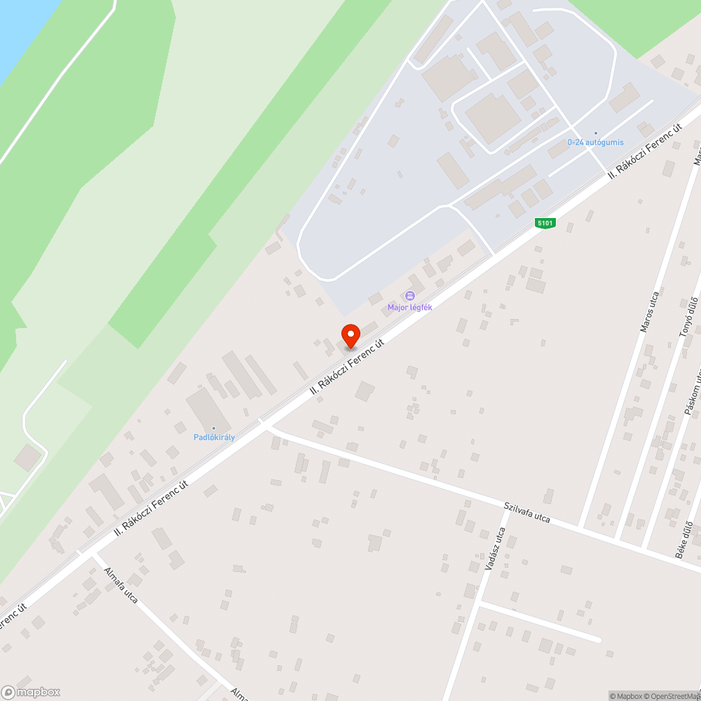 Kerékpárúton közlekedő gépjárművek bejelentés helye