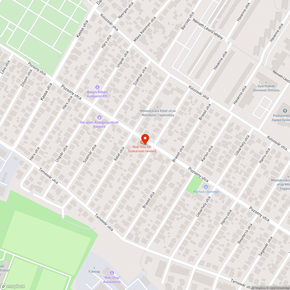 Hepehupás a járdaszakasz bejelentés helye