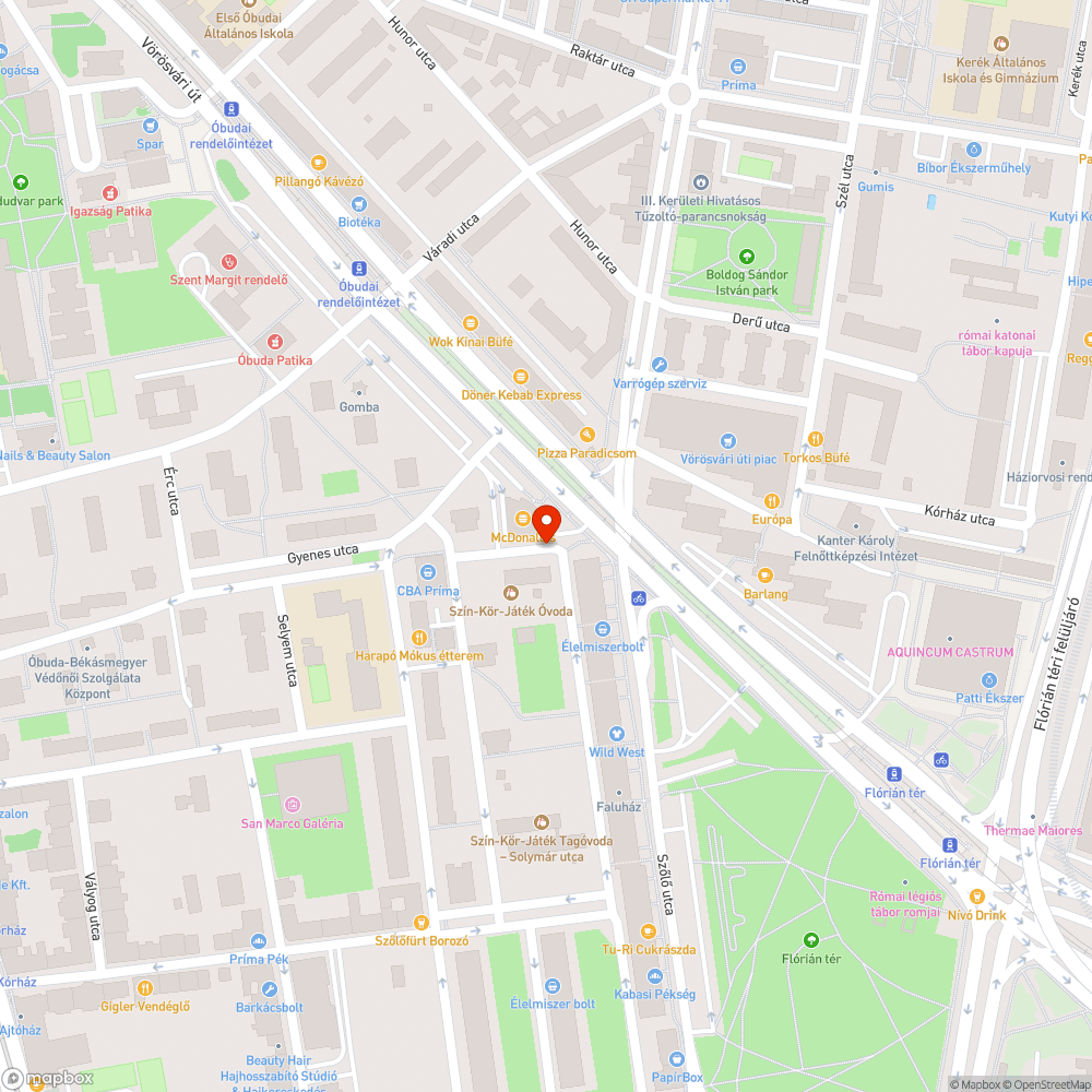 Beszakadt közműfedlap bejelentés helye