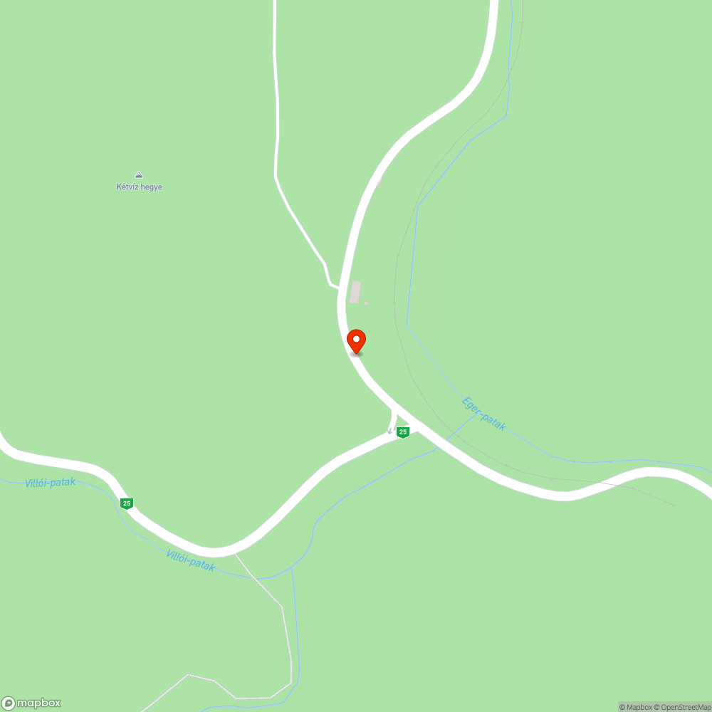 Eger-Szarvaskő-Bélapátfalva-Szilvásvárad útszakasz! bejelentés helye