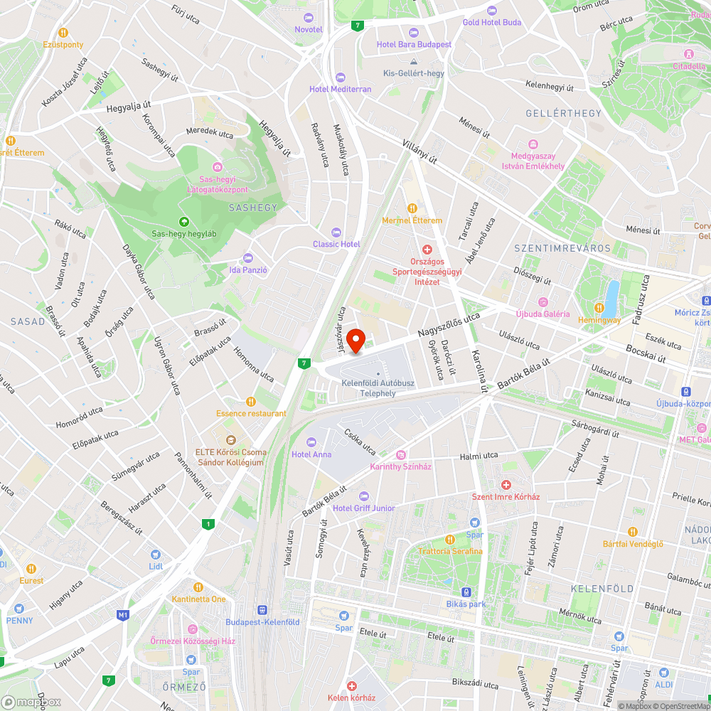 Graffiti a buszon bejelentés helye