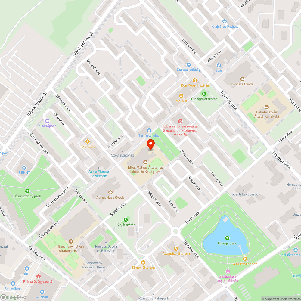 Hiányzó (?) fitnesz-eszköz - Újhegyi sétány bejelentés helye