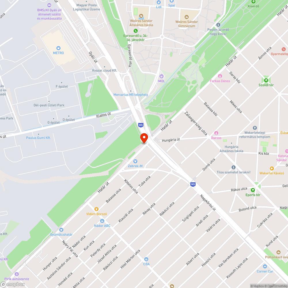 Balesetveszélyes üvegcserepek bejelentés helye