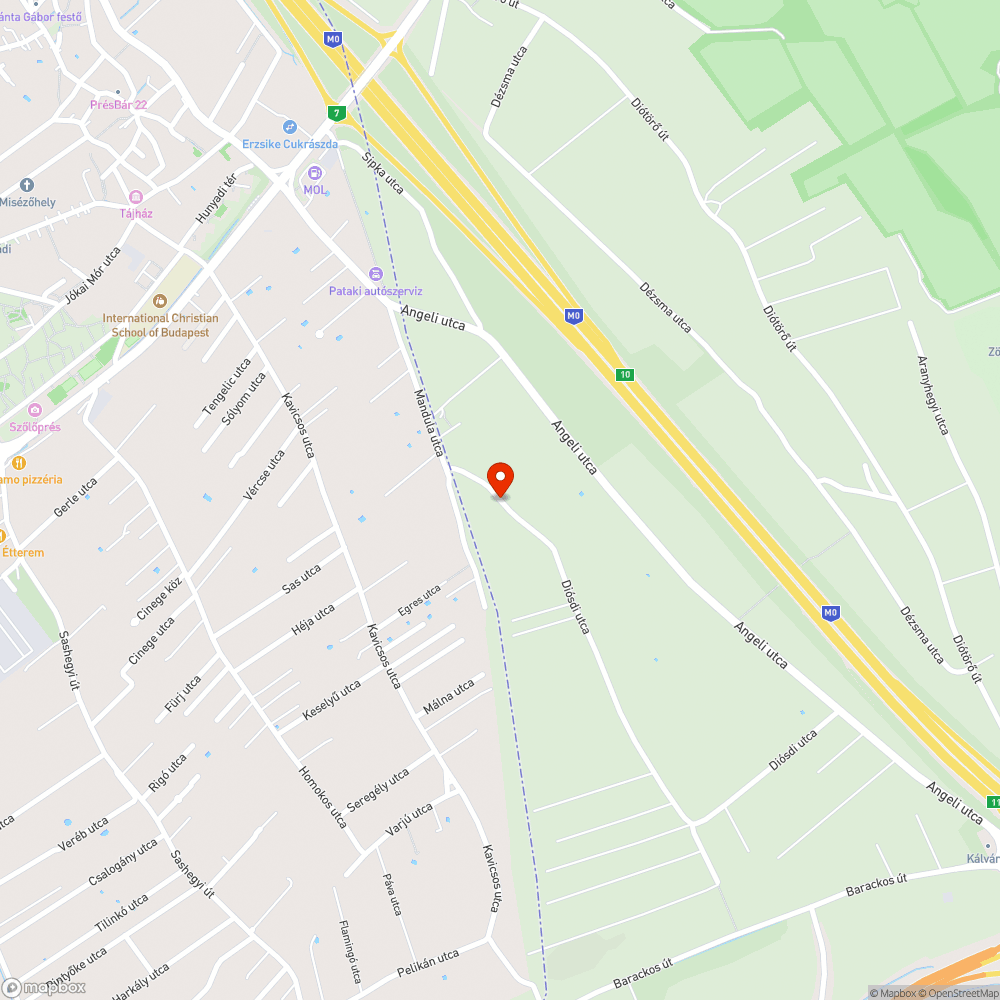 Elhagyott Szemét bejelentés helye